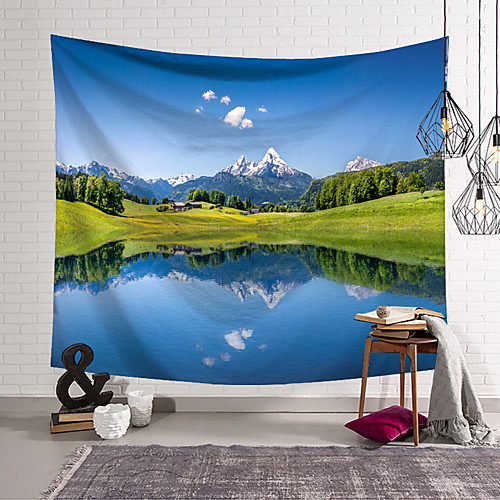 wall tapestry art decor blanket curtain hanging home bedroom living room decoration mountain prairie small lake polyester
wall tapestry art decor blanket curtain hanging home bedroom living room decoration mountain prairie small lake polyester