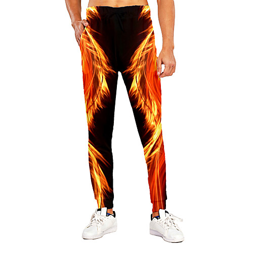 Men's Novelty Casual / Sporty Outdoor Sports Casual Daily Sweatpants Trousers Pants Graphic 3D Full Length Print Orange
Men's Novelty Casual / Sporty Outdoor Sports Casual Daily Sweatpants Trousers Pants Graphic 3D Full Length Print Orange