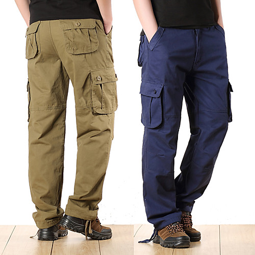 Men's Hiking Cargo Pants Solid Color Outdoor Breathable Anti-tear Multi-Pockets Cotton Bottoms Navy ArmyGreen Army Yellow Grass Green Black Hunting Fishing Climbing 29 30 31 32 33
Men's Hiking Cargo Pants Solid Color Outdoor Breathable Anti-tear Multi-Pockets Cotton Bottoms Navy ArmyGreen Army Yellow Grass Green Black Hunting Fishing Climbing 29 30 31 32 33