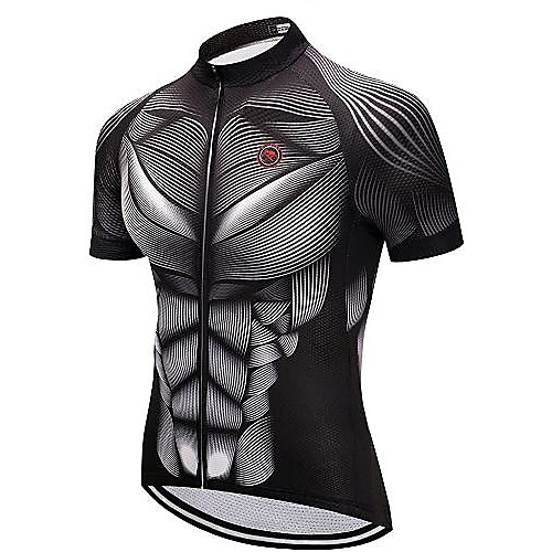 21Grams Men's Short Sleeve Cycling Jersey Black Bike Jersey Mountain Bike MTB Road Bike Cycling Breathable Quick Dry Sports Clothing Apparel / Athletic
21Grams Men's Short Sleeve Cycling Jersey Black Bike Jersey Mountain Bike MTB Road Bike Cycling Breathable Quick Dry Sports Clothing Apparel / Athletic