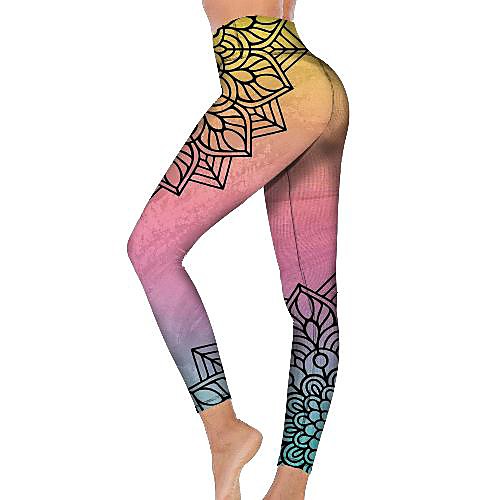 21Grams Women's High Waist Yoga Pants Cropped Leggings Tummy Control Butt Lift Breathable Pink Fitness Gym Workout Running Winter Sports Activewear High Elasticity
21Grams Women's High Waist Yoga Pants Cropped Leggings Tummy Control Butt Lift Breathable Pink Fitness Gym Workout Running Winter Sports Activewear High Elasticity