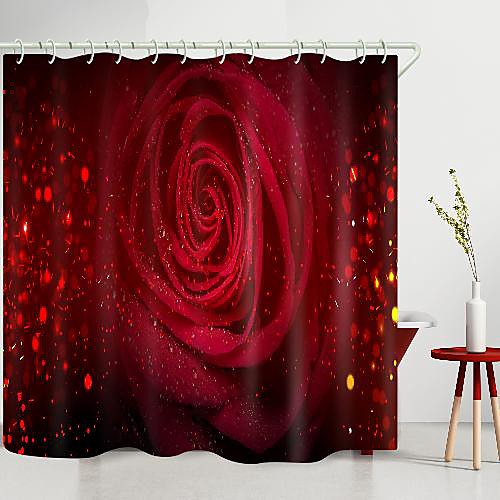 valentine's day flower color roses digital printing shower curtain shower curtains hooks modern polyester new design
valentine's day flower color roses digital printing shower curtain shower curtains hooks modern polyester new design