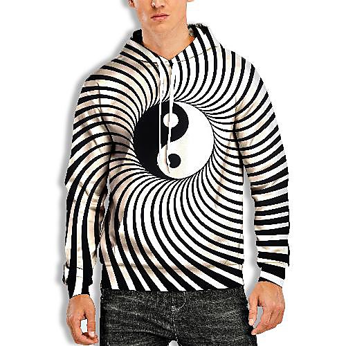 Men's Pullover Hoodie Sweatshirt Graphic Optical Illusion 3D Print Hooded Daily 3D Print 3D Print Casual Hoodies Sweatshirts Long Sleeve White
Men's Pullover Hoodie Sweatshirt Graphic Optical Illusion 3D Print Hooded Daily 3D Print 3D Print Casual Hoodies Sweatshirts Long Sleeve White