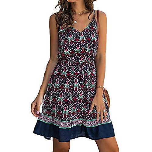 ladies dresses short flowers summer dress swing v neck sleeveless mini dress a line skate dress 185 dark blue large
ladies dresses short flowers summer dress swing v neck sleeveless mini dress a line skate dress 185 dark blue large