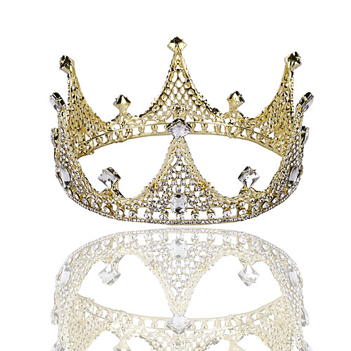 Crystal / Alloy Tiaras with Crystal / Rhinestone 1 Piece Wedding / Special Occasion Headpiece
Crystal / Alloy Tiaras with Crystal / Rhinestone 1 Piece Wedding / Special Occasion Headpiece
