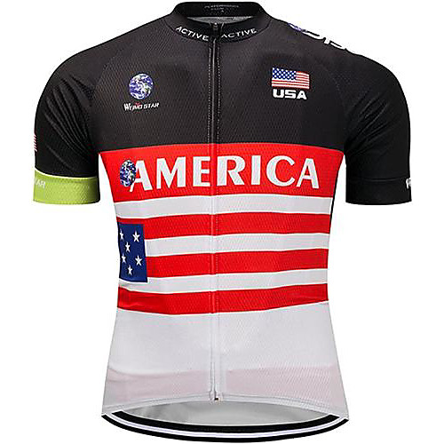 21Grams Men's Short Sleeve Cycling Jersey Black Bike Jersey Mountain Bike MTB Road Bike Cycling Breathable Quick Dry Sports Clothing Apparel / Athletic
21Grams Men's Short Sleeve Cycling Jersey Black Bike Jersey Mountain Bike MTB Road Bike Cycling Breathable Quick Dry Sports Clothing Apparel / Athletic