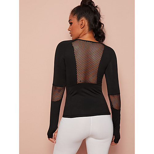 Women's Long Sleeve Running Shirt Thumbhole Quarter Zip Tee Tshirt Top Athletic Athleisure Nylon Thermal Warm Breathable Soft Gym Workout Running Jogging Training Exercise Sportswear Solid Colored
Women's Long Sleeve Running Shirt Thumbhole Quarter Zip Tee Tshirt Top Athletic Athleisure Nylon Thermal Warm Breathable Soft Gym Workout Running Jogging Training Exercise Sportswear Solid Colored