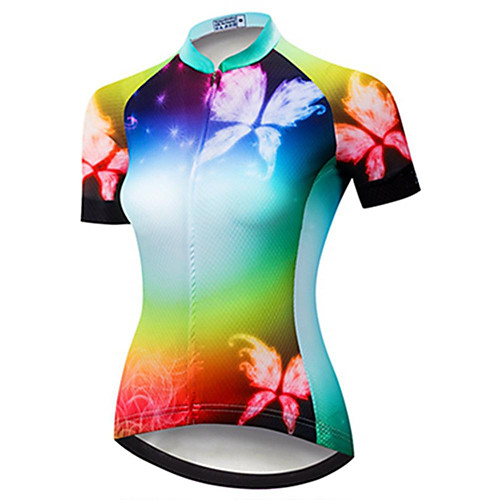 21Grams Women's Short Sleeve Cycling Jersey Blue Bike Jersey Mountain Bike MTB Road Bike Cycling Breathable Sports Clothing Apparel / Athletic
21Grams Women's Short Sleeve Cycling Jersey Blue Bike Jersey Mountain Bike MTB Road Bike Cycling Breathable Sports Clothing Apparel / Athletic