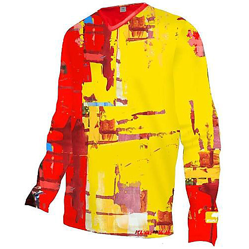 21Grams Men's Long Sleeve Downhill Jersey Spandex Red / Yellow Bike Jersey Top Mountain Bike MTB Road Bike Cycling UV Resistant Quick Dry Sports Clothing Apparel / Athletic
21Grams Men's Long Sleeve Downhill Jersey Spandex Red / Yellow Bike Jersey Top Mountain Bike MTB Road Bike Cycling UV Resistant Quick Dry Sports Clothing Apparel / Athletic