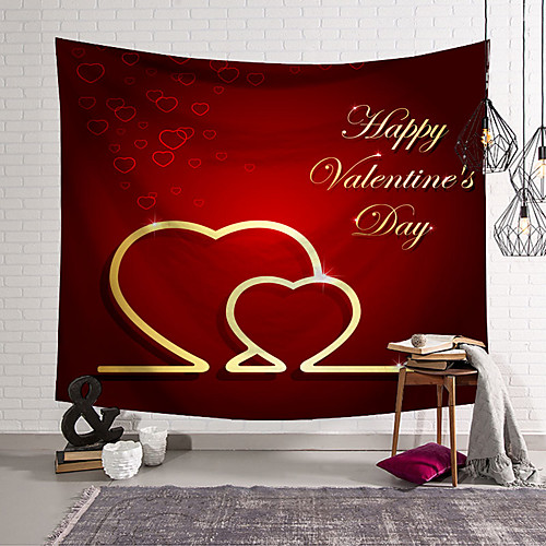 Valentine's Day Wall Tapestry Art Decor Blanket Curtain Hanging Home Bedroom Living Room Decoration Heart
Valentine's Day Wall Tapestry Art Decor Blanket Curtain Hanging Home Bedroom Living Room Decoration Heart