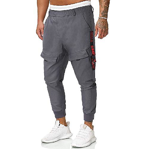 men's cargo chino outdoor casual daily jogger tactical cargo pants solid color letter full length sporty print gray
men's cargo chino outdoor casual daily jogger tactical cargo pants solid color letter full length sporty print gray