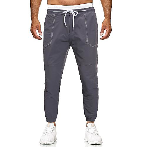 men's chino sports outdoor casual going out jogger pants solid color full length sporty drawstring dark gray
men's chino sports outdoor casual going out jogger pants solid color full length sporty drawstring dark gray