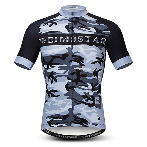 21Grams Men's Short Sleeve Cycling Jersey Black Camo / Camouflage Bike Jersey Mountain Bike MTB Road Bike Cycling Breathable Sports Clothing Apparel / Athletic
21Grams Men's Short Sleeve Cycling Jersey Black Camo / Camouflage Bike Jersey Mountain Bike MTB Road Bike Cycling Breathable Sports Clothing Apparel / Athletic