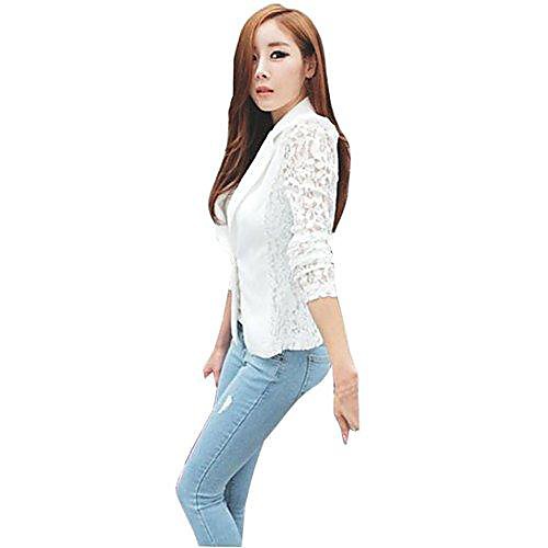 sexy women long sleeve summer lace crochet small work blazer lightweight jacket for party outwear plus size 10-20 (l, white)
sexy women long sleeve summer lace crochet small work blazer lightweight jacket for party outwear plus size 10-20 (l, white)