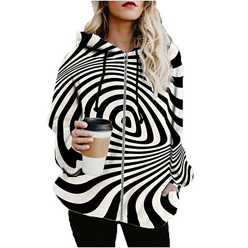 Women's Print Print Fall & Winter Hoodied Jacket Regular Sports Long Sleeve Cotton Blend Coat Tops Black
Women's Print Print Fall & Winter Hoodied Jacket Regular Sports Long Sleeve Cotton Blend Coat Tops Black