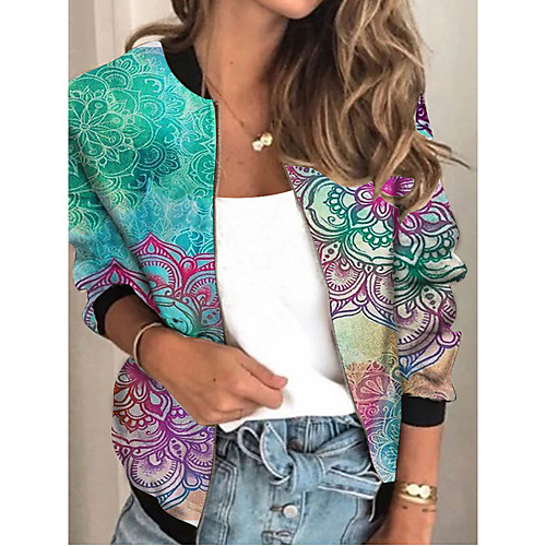 Women's Geometric Patchwork Streetwear Spring & Fall Jacket Regular Sports Long Sleeve Rayon Coat Tops Blue
Women's Geometric Patchwork Streetwear Spring & Fall Jacket Regular Sports Long Sleeve Rayon Coat Tops Blue
