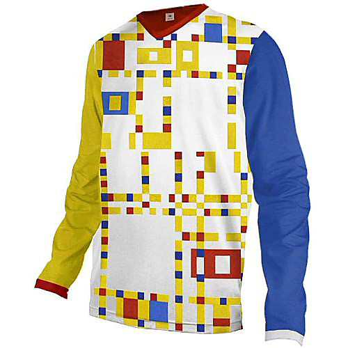 21Grams Men's Long Sleeve Downhill Jersey Spandex Yellow Bike Jersey Top Mountain Bike MTB Road Bike Cycling UV Resistant Quick Dry Sports Clothing Apparel / Athletic
21Grams Men's Long Sleeve Downhill Jersey Spandex Yellow Bike Jersey Top Mountain Bike MTB Road Bike Cycling UV Resistant Quick Dry Sports Clothing Apparel / Athletic