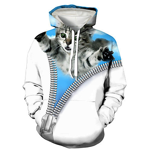 Men's Pullover Hoodie Sweatshirt Animal Patterned Graphic 3D Print Daily 3D Print 3D Print Casual Hoodies Sweatshirts White
Men's Pullover Hoodie Sweatshirt Animal Patterned Graphic 3D Print Daily 3D Print 3D Print Casual Hoodies Sweatshirts White
