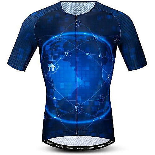 21Grams Men's Short Sleeve Cycling Jersey Dark Blue Galaxy Bike Jersey Mountain Bike MTB Road Bike Cycling Breathable Quick Dry Sports Clothing Apparel / Athletic
21Grams Men's Short Sleeve Cycling Jersey Dark Blue Galaxy Bike Jersey Mountain Bike MTB Road Bike Cycling Breathable Quick Dry Sports Clothing Apparel / Athletic
