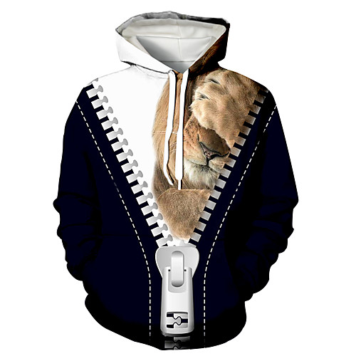 Men's Pullover Hoodie Sweatshirt Animal Patterned Graphic 3D Print Daily 3D Print 3D Print Casual Hoodies Sweatshirts Black
Men's Pullover Hoodie Sweatshirt Animal Patterned Graphic 3D Print Daily 3D Print 3D Print Casual Hoodies Sweatshirts Black