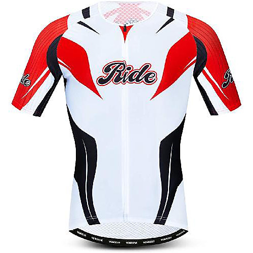 21Grams Men's Short Sleeve Cycling Jersey White Bike Jersey Mountain Bike MTB Road Bike Cycling Breathable Quick Dry Sports Clothing Apparel / Athletic
21Grams Men's Short Sleeve Cycling Jersey White Bike Jersey Mountain Bike MTB Road Bike Cycling Breathable Quick Dry Sports Clothing Apparel / Athletic