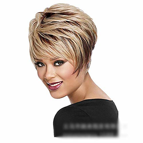 lolita wig blonde wig fluffy short curly hair natural synthetic hair for women wig cosplay fashion wig (color : blonde)
lolita wig blonde wig fluffy short curly hair natural synthetic hair for women wig cosplay fashion wig (color : blonde)
