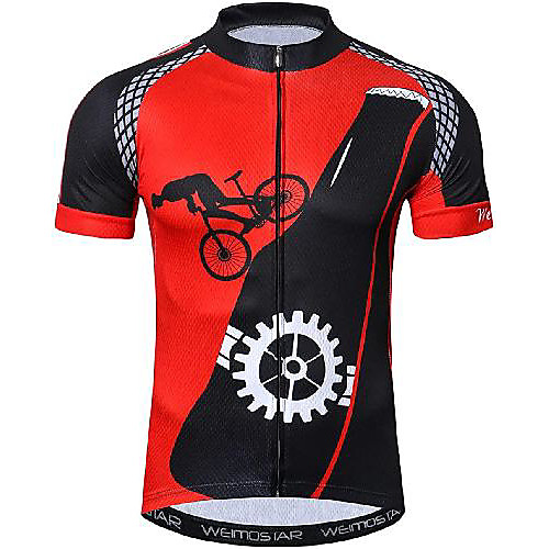 21Grams Men's Short Sleeve Cycling Jersey Black / Red Gear Bike Jersey Mountain Bike MTB Road Bike Cycling Breathable Quick Dry Sports Clothing Apparel / Athletic
21Grams Men's Short Sleeve Cycling Jersey Black / Red Gear Bike Jersey Mountain Bike MTB Road Bike Cycling Breathable Quick Dry Sports Clothing Apparel / Athletic