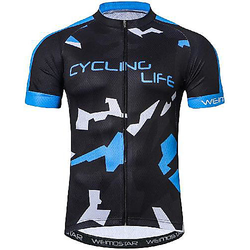 21Grams Men's Short Sleeve Cycling Jersey Black Bike Jersey Mountain Bike MTB Road Bike Cycling Breathable Quick Dry Sports Clothing Apparel / Athletic
21Grams Men's Short Sleeve Cycling Jersey Black Bike Jersey Mountain Bike MTB Road Bike Cycling Breathable Quick Dry Sports Clothing Apparel / Athletic