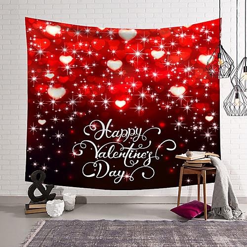 Valentine's Day Wall Tapestry Art Decor Blanket Curtain Hanging Home Bedroom Living Room Decoration Heart
Valentine's Day Wall Tapestry Art Decor Blanket Curtain Hanging Home Bedroom Living Room Decoration Heart