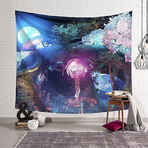 wall tapestry art decor blanket curtain hanging home bedroom living room decoration mushroom moon fantasy world polyester
wall tapestry art decor blanket curtain hanging home bedroom living room decoration mushroom moon fantasy world polyester