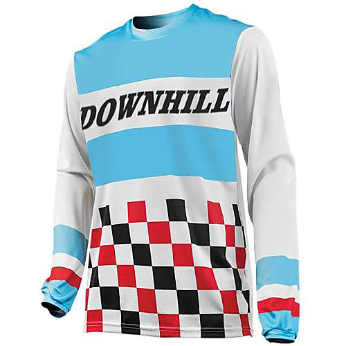 21Grams Men's Long Sleeve Downhill Jersey Spandex Blue / White Bike Jersey Top Mountain Bike MTB Road Bike Cycling UV Resistant Quick Dry Sports Clothing Apparel / Athletic
21Grams Men's Long Sleeve Downhill Jersey Spandex Blue / White Bike Jersey Top Mountain Bike MTB Road Bike Cycling UV Resistant Quick Dry Sports Clothing Apparel / Athletic