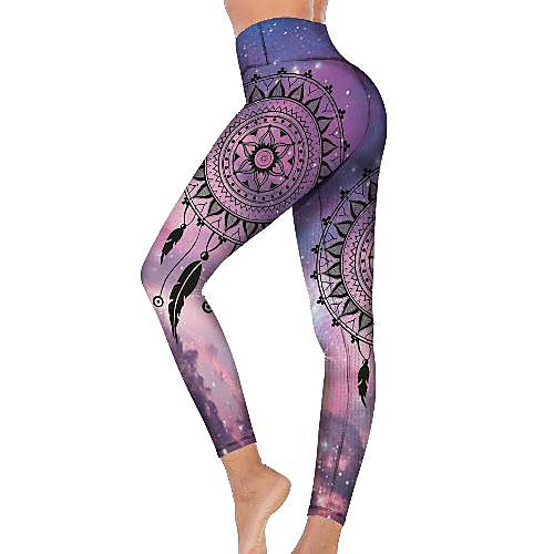 21Grams Women's High Waist Yoga Pants Cropped Leggings Tummy Control Butt Lift Breathable Purple Fitness Gym Workout Running Winter Sports Activewear High Elasticity
21Grams Women's High Waist Yoga Pants Cropped Leggings Tummy Control Butt Lift Breathable Purple Fitness Gym Workout Running Winter Sports Activewear High Elasticity