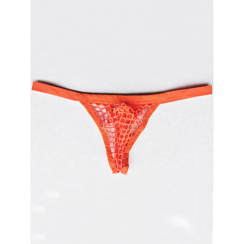 Men's 1 Piece Basic G-string Underwear - Normal Low Waist White Black Orange M L XL
Men's 1 Piece Basic G-string Underwear - Normal Low Waist White Black Orange M L XL