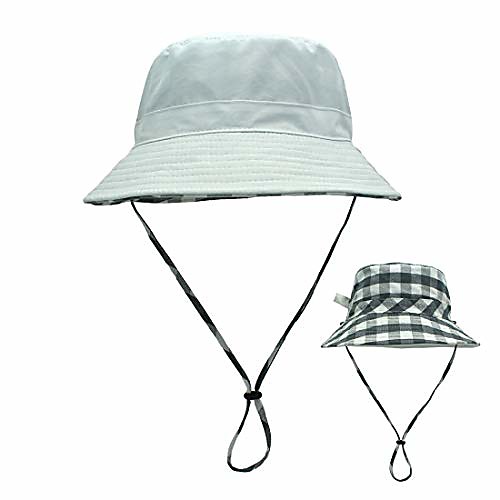 women cotton boonie sun hats foldable bucket hat with chin strap reversible beach hat white
women cotton boonie sun hats foldable bucket hat with chin strap reversible beach hat white