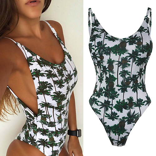 Women's One Piece Monokini Swimsuit Cut Out Print Leaf Rainbow Swimwear Strap Bathing Suits Sexy
Women's One Piece Monokini Swimsuit Cut Out Print Leaf Rainbow Swimwear Strap Bathing Suits Sexy