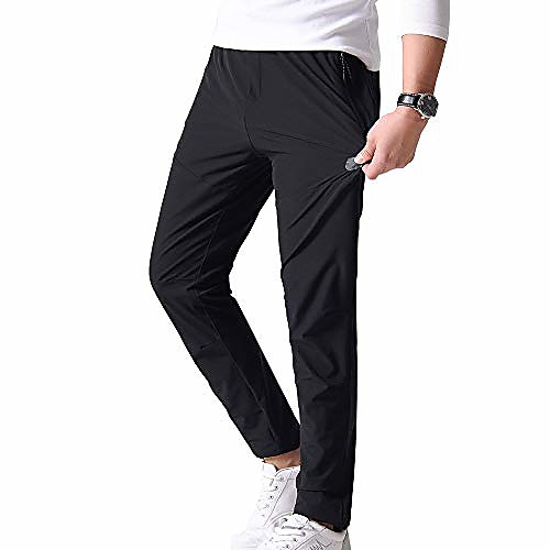 outdoor trousers for men workwear gym classic yoga sports casual training summer active quick dry pants, black 01, s
outdoor trousers for men workwear gym classic yoga sports casual training summer active quick dry pants, black 01, s