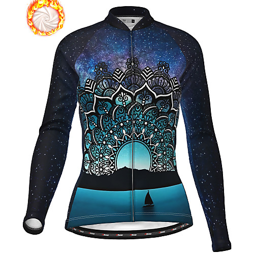 21Grams Women's Long Sleeve Cycling Jacket Winter Fleece Dark Navy Bike Jacket Top Mountain Bike MTB Road Bike Cycling Thermal Warm Fleece Lining Breathable Sports Clothing Apparel / Stretchy
21Grams Women's Long Sleeve Cycling Jacket Winter Fleece Dark Navy Bike Jacket Top Mountain Bike MTB Road Bike Cycling Thermal Warm Fleece Lining Breathable Sports Clothing Apparel / Stretchy