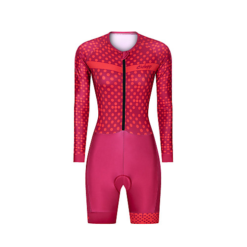 Women's Men's Long Sleeve Triathlon Tri Suit Red Polka Dot Bike Breathable Quick Dry Sports Polka Dot Mountain Bike MTB Road Bike Cycling Clothing Apparel / Stretchy / Athletic
Women's Men's Long Sleeve Triathlon Tri Suit Red Polka Dot Bike Breathable Quick Dry Sports Polka Dot Mountain Bike MTB Road Bike Cycling Clothing Apparel / Stretchy / Athletic