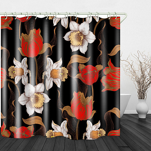 Gorgeous flowers Print Waterproof Fabric Shower Curtain for Bathroom Home Decor Covered Bathtub Curtains Liner Includes with Hooks
Gorgeous flowers Print Waterproof Fabric Shower Curtain for Bathroom Home Decor Covered Bathtub Curtains Liner Includes with Hooks