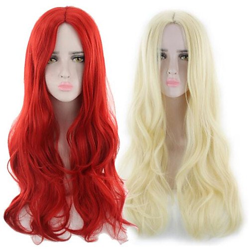 Synthetic Wig Curly Middle Part Wig Long Light golden Red Synthetic Hair Women's Fashionable Design Soft Red Blonde
Synthetic Wig Curly Middle Part Wig Long Light golden Red Synthetic Hair Women's Fashionable Design Soft Red Blonde