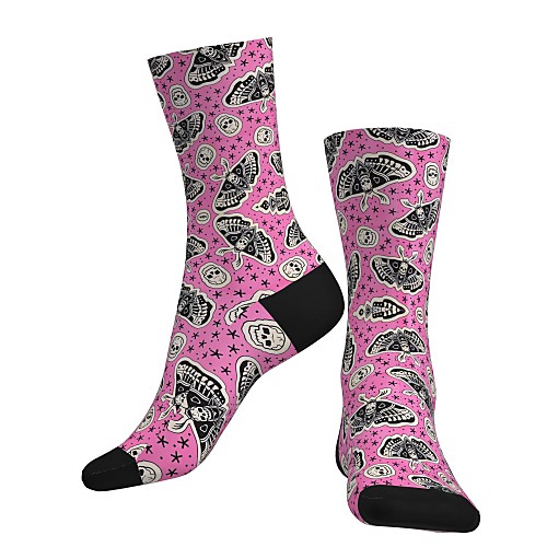 Crew Socks Compression Socks Calf Socks Athletic Sports Socks Cycling Socks Women's Men's Bike / Cycling Lightweight Breathable Anatomic Design 1 Pair Graphic Butterfly Skull Cotton Pink S M L
Crew Socks Compression Socks Calf Socks Athletic Sports Socks Cycling Socks Women's Men's Bike / Cycling Lightweight Breathable Anatomic Design 1 Pair Graphic Butterfly Skull Cotton Pink S M L