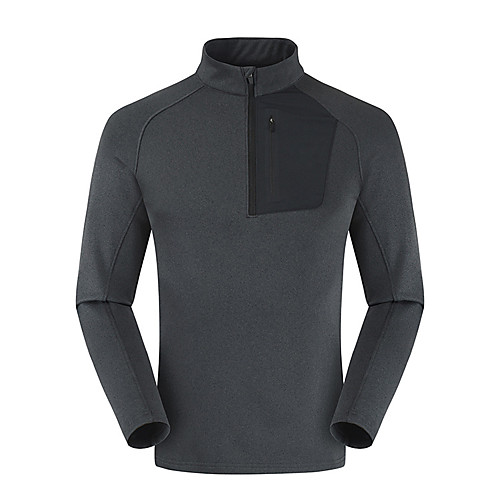 Men's T shirt Hiking Tee shirt Outdoor Lightweight Windproof Breathable Quick Dry Sweatshirt Top Fishing Climbing Camping / Hiking / Caving Black Dark Gray
Men's T shirt Hiking Tee shirt Outdoor Lightweight Windproof Breathable Quick Dry Sweatshirt Top Fishing Climbing Camping / Hiking / Caving Black Dark Gray