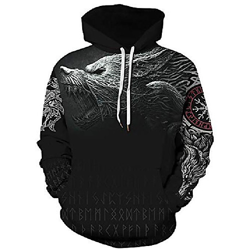 men's vikings tattoo norse mythology 3d print hoodie pullover sweatshirt,viking fenrir wolf,xxl
men's vikings tattoo norse mythology 3d print hoodie pullover sweatshirt,viking fenrir wolf,xxl