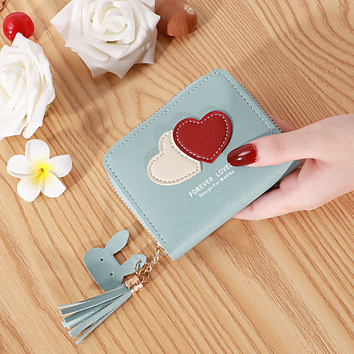 Women's Bags PU Leather Wallet Tassel Zipper Love Letter Shopping Daily 2021 Wine Black Red Blushing Pink
Women's Bags PU Leather Wallet Tassel Zipper Love Letter Shopping Daily 2021 Wine Black Red Blushing Pink