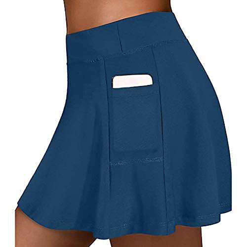 women's tennis skirts run yoga inner shorts elastic sports golf pockets skirts blue
women's tennis skirts run yoga inner shorts elastic sports golf pockets skirts blue