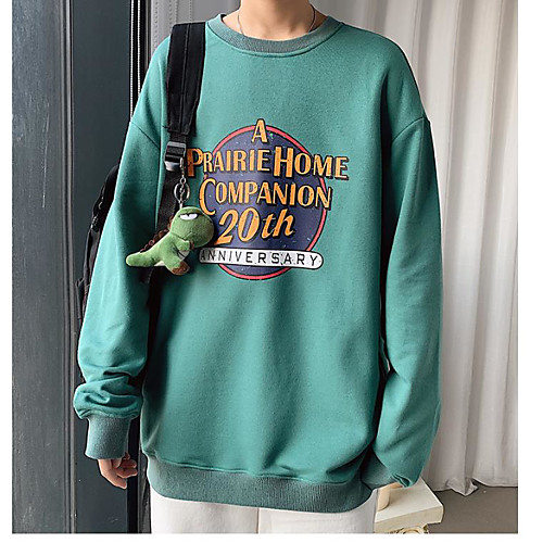 Men's Pullover Sweatshirt Letter Casual Hoodies Sweatshirts Black Khaki Green
Men's Pullover Sweatshirt Letter Casual Hoodies Sweatshirts Black Khaki Green