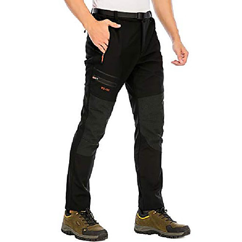 men's hiking walking trousers outdoor waterproof windproof fleece skiing hiking pants kz1662m-black2-m
men's hiking walking trousers outdoor waterproof windproof fleece skiing hiking pants kz1662m-black2-m