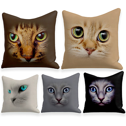 Cushion Cover 5PCS Linen Soft Decorative Square Throw Pillow Cover Cushion Case Pillowcasefor Sofa Bedroom 45 x 45 cm (18 x 18 Inch) Superior Quality Mashine Washable
Cushion Cover 5PCS Linen Soft Decorative Square Throw Pillow Cover Cushion Case Pillowcasefor Sofa Bedroom 45 x 45 cm (18 x 18 Inch) Superior Quality Mashine Washable