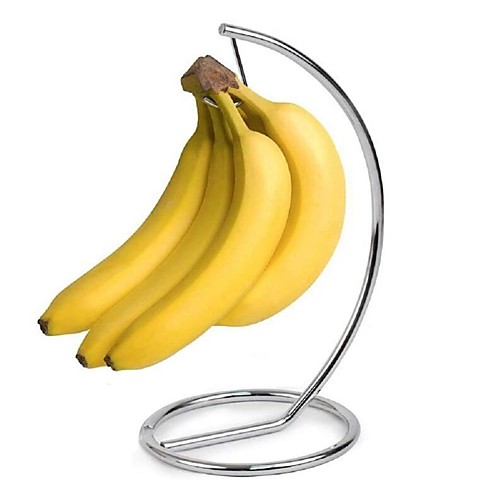Banana Hanger Stainless Steel Banana Hanging Holder Bracket Flat Wire Banana Holder Tree Stand Chrome Silver Nickel 3 Colors
Banana Hanger Stainless Steel Banana Hanging Holder Bracket Flat Wire Banana Holder Tree Stand Chrome Silver Nickel 3 Colors