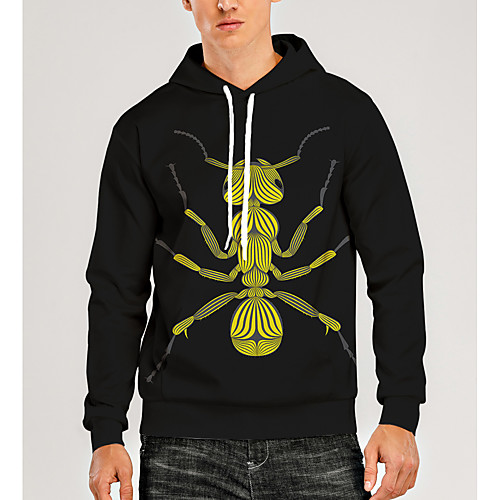Men's Pullover Hoodie Sweatshirt Animal Patterned Graphic 3D Print Daily 3D Print 3D Print Casual Hoodies Sweatshirts Black
Men's Pullover Hoodie Sweatshirt Animal Patterned Graphic 3D Print Daily 3D Print 3D Print Casual Hoodies Sweatshirts Black